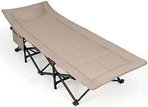 Раскладушка Costway NP11308CF Light Brown