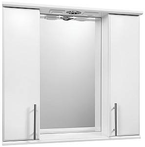 Шкаф в ванную Aquatoria 800 White (зеркало)
