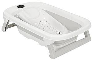 Cada pentru bebelusi Lionelo BabyBubble Grey Ash