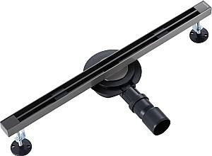 Rigola de dus Gappo SLIM GD8001-9 INOX GRAFITE 32x800