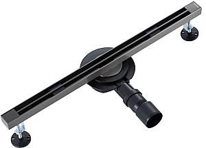 Rigola de dus Gappo SLIM GD5001-9 INOX GRAFITE 32x500
