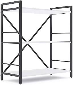 Etajera Nex Loft Antracit (Gri)/Alb
