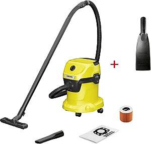 Промышленный пылесос KARCHER WD 3 V-15/6/20 + Duza auto WD Жёлтый