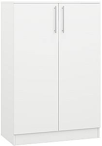 Comoda Mobildor Lux Practik (80x40x120H cm) Alb