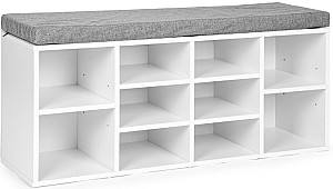 Raft pentru incaltaminte Modern Home WYJ-015 Grey/White