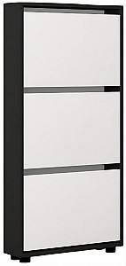 Обувница Mobildor Lux Leo Slim (50x16x125H см) Антрацит/Белый