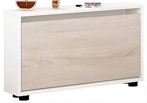 Обувница Mobildor Lux Leo Slim (50x16x47H см) Белый/Сонома
