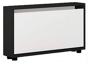 Обувница Mobildor Lux Leo Slim (50x16x47H см) Антрацит/Белый