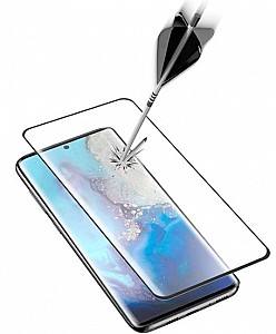 Sticla de protectie pentru telefon CellularLine Samsung Galaxy S20, Antishock