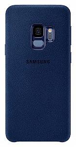 Husa pentru telefon Samsung Original Galaxy S9 Alcantara cover Blue (127800)