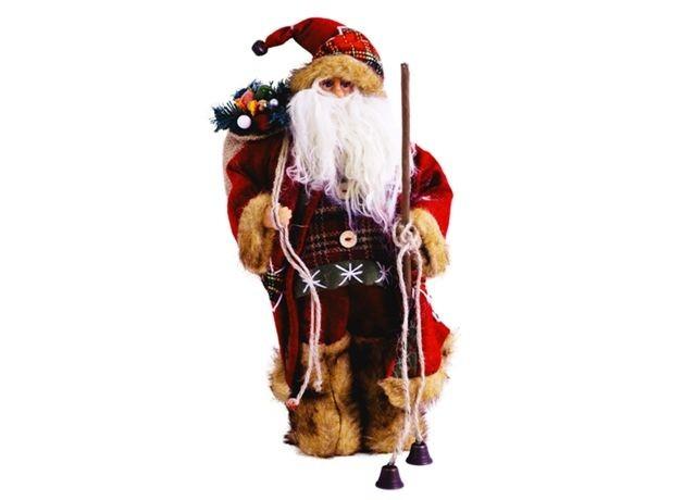 Декоративные украшения Christmas Дед Mороз в шубе 45cm