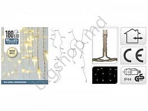 Новогодние гирлянды Gimi 180LED, 600X52 сm,тепл-белый