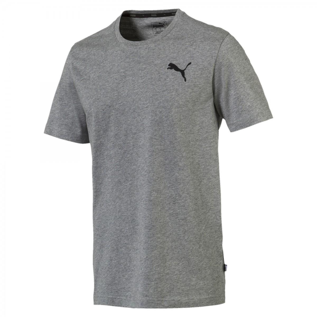 Мужская футболка Puma ESS Small Logo1 Grey