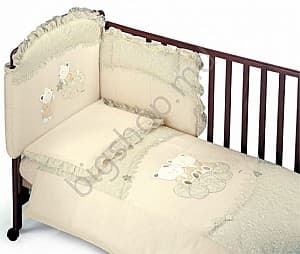 Lenjerie de pat pentru copii Italbaby Angioletti