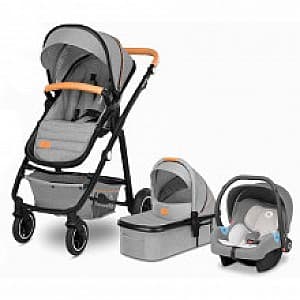 Carucior 2 in 1 Lionelo Amber Grey Graphite (3in1)