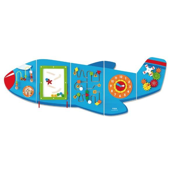 Jucarie interactiva VIGA Wall Toy  Airplane