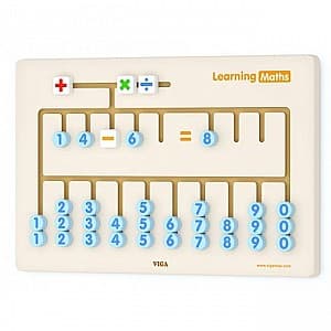 Интерактивная игрушка VIGA Wall Toy- Learning Maths