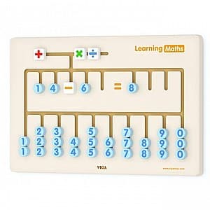 Jucarie interactiva VIGA Wall Toy- Learning Maths