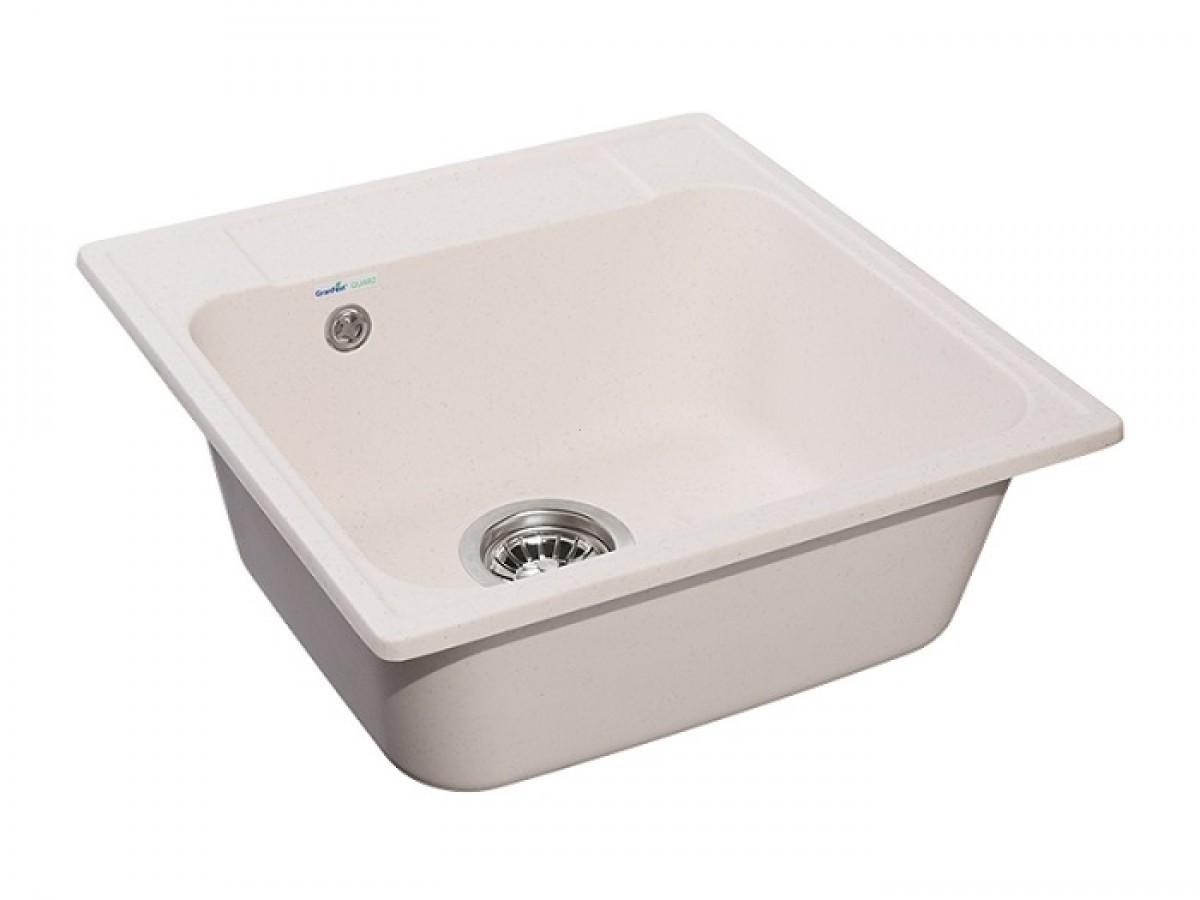 Кухонная мойка GranFest QUARZ GF-Z48 White