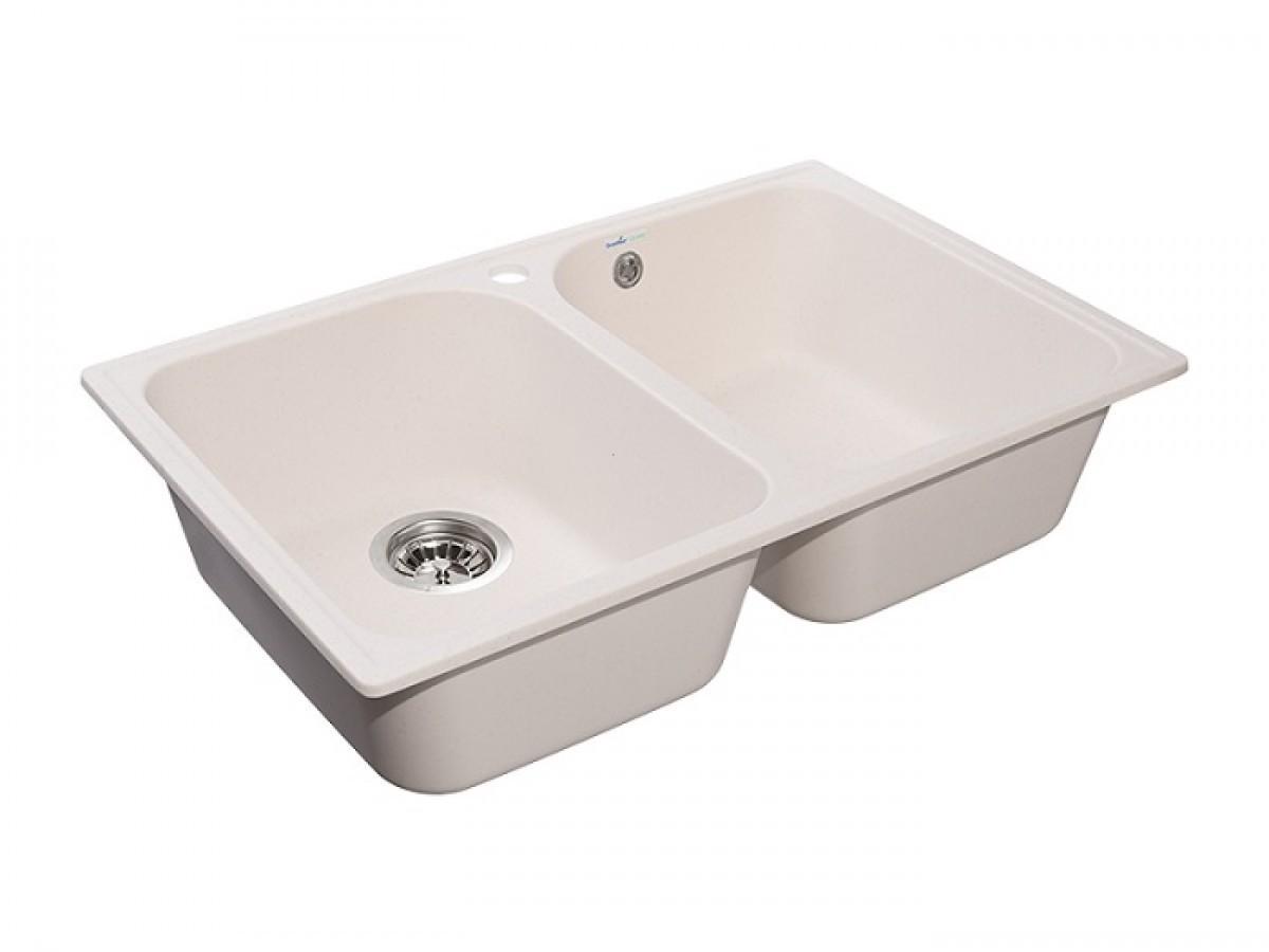 Кухонная мойка GranFest QUARZ GF-Z15 White