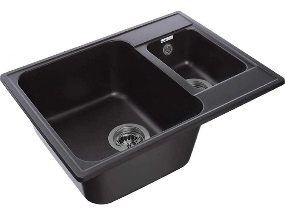Кухонная мойка GranFest QUARZ GF-Z09 Black