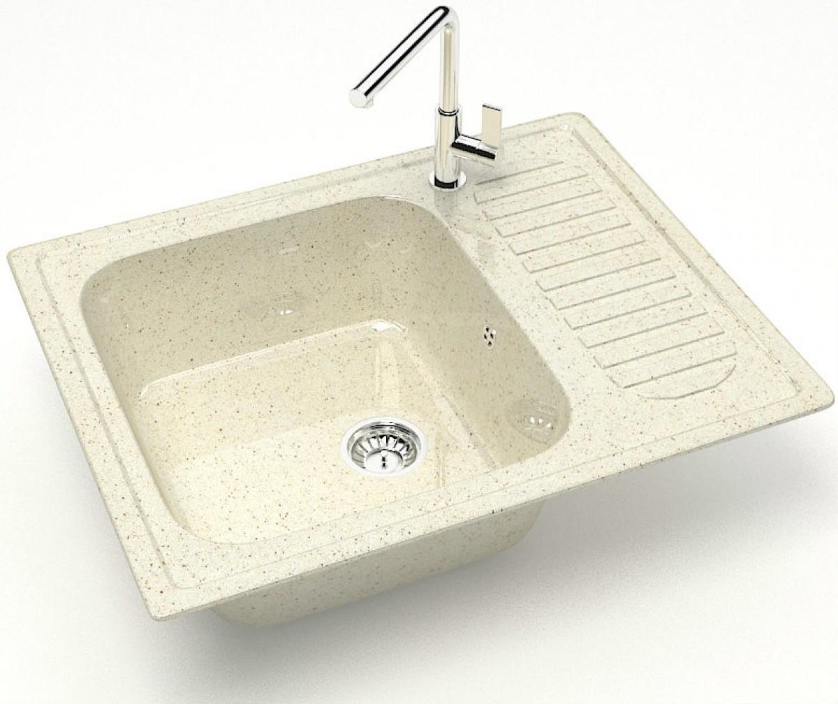 Chiuveta de bucatarie Marrbaxx Z015Q2 Beige Lucios