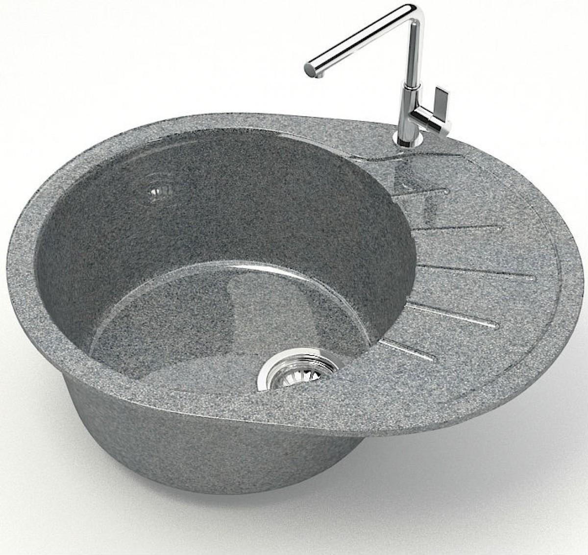 Кухонная мойка Marrbaxx Z010Q8 Grey Lucios