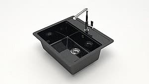 Раковина на кухню Marrbaxx Z009Q4 Black Lucios