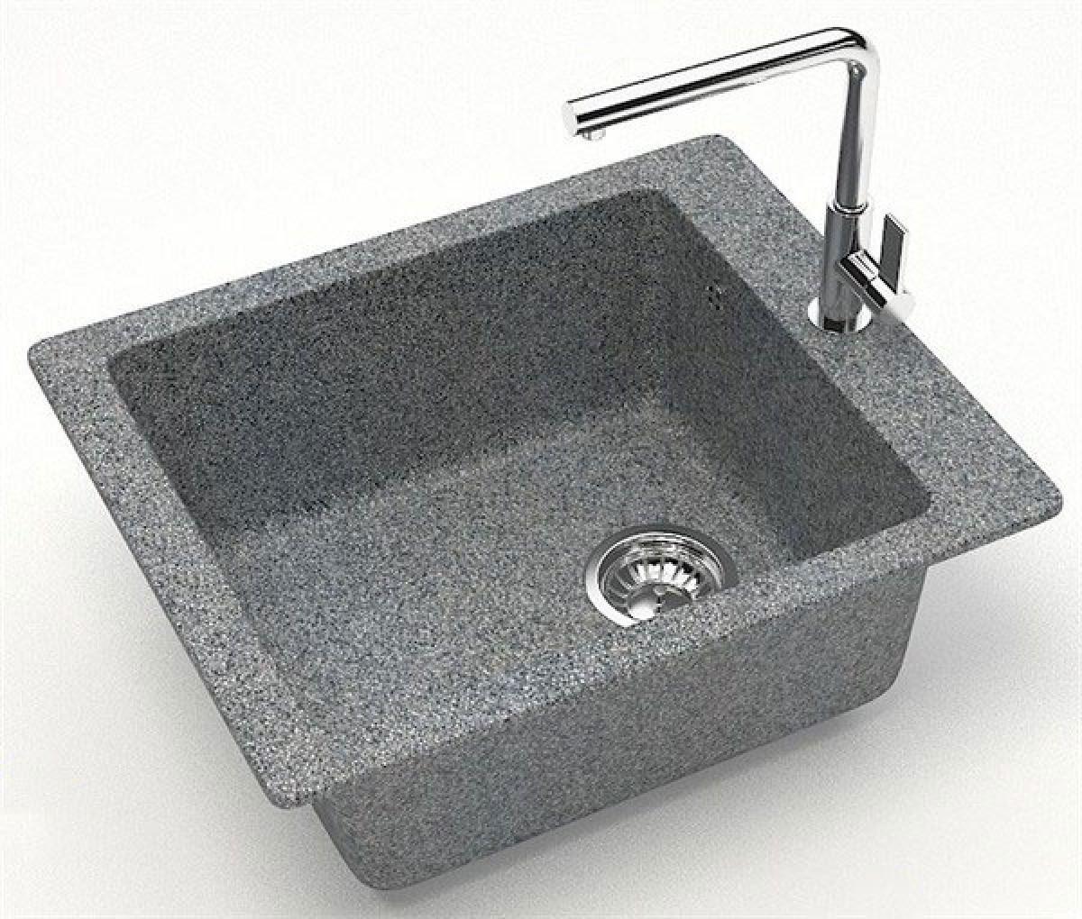 Chiuveta de bucatarie Marrbaxx F008Q8 Grey Mat