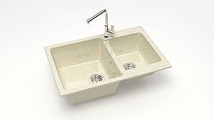 Раковина на кухню Marrbaxx Z191Q2 Beige Glossy