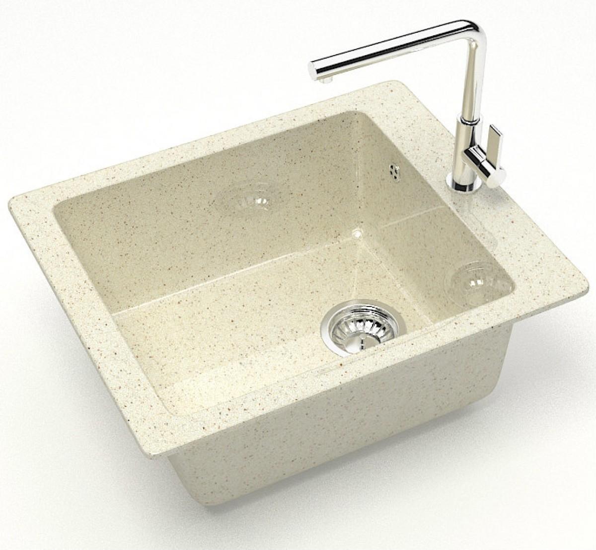 Кухонная мойка Marrbaxx Z008Q2 Beige Lucios