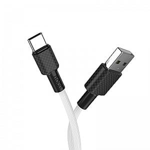 USB сablu HOCO USB to Type-C X29 Superior 1 m White