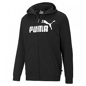 Батник мужкой Puma Ess Big Logo Fz Hoodie Tr Black