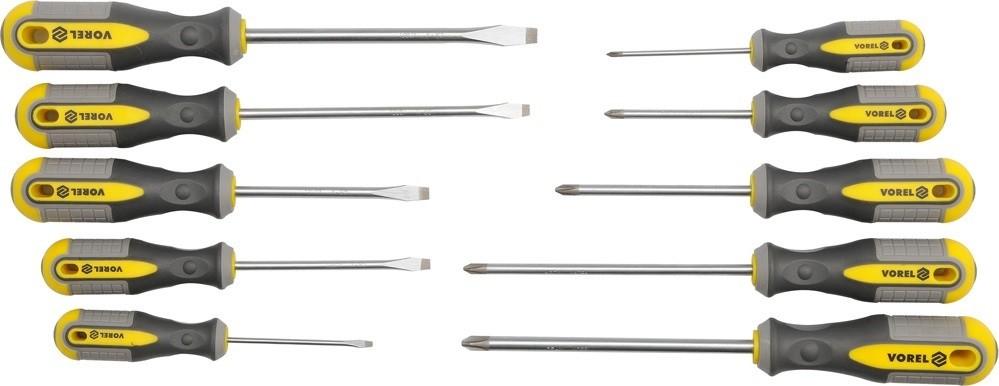 Набор отверток Vorel VOR60970 (10 шт.)