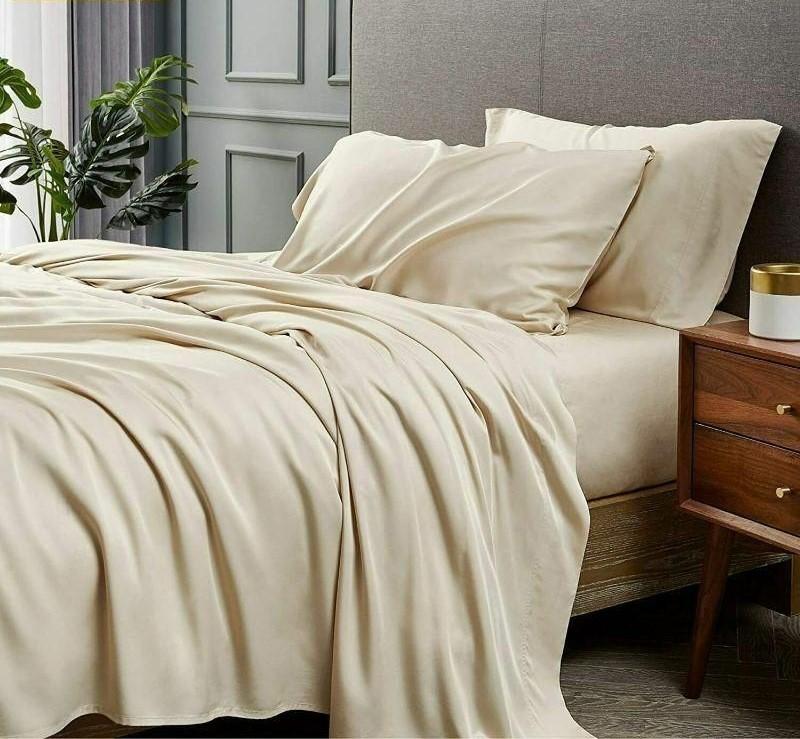 Albituri de pat SATIN DE LUX  Bej Uniton Euro