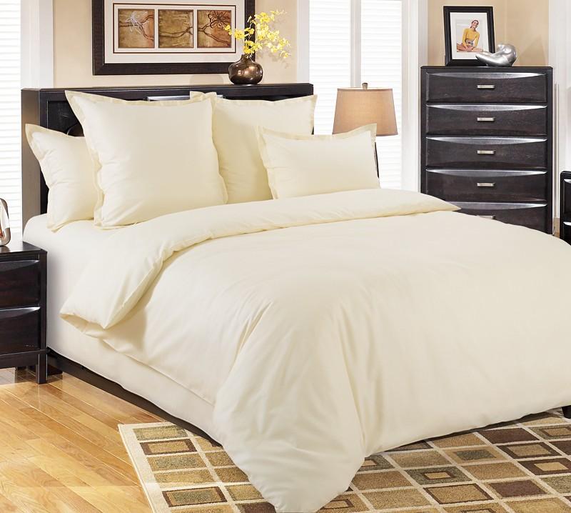 Albituri de pat SATIN DE LUX  Crem Uniton (2 pers.)