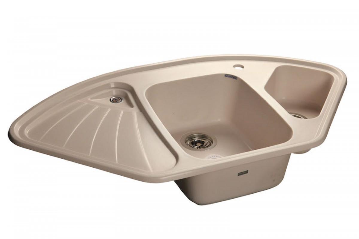 Кухонная мойка GranFest Corner GF-C1040E White