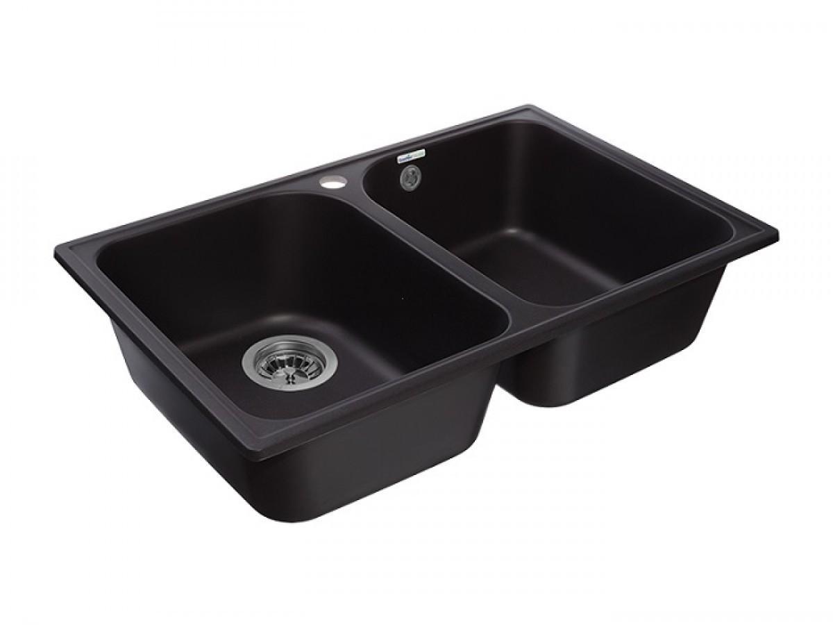 Кухонная мойка GranFest QUARZ GF-Z15 Black