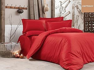 Set lenjerie de pat SATIN DE LUX  Red Euro