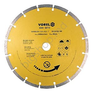 Диск для болгарки Vorel 230 mm