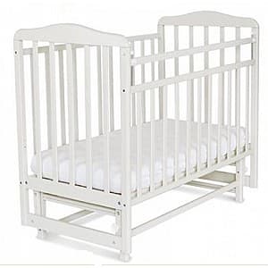 Детская кроватка SKV-Company Митенька с маятником (164001) White