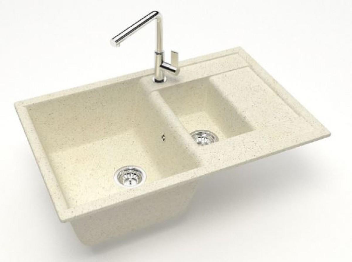 Chiuveta de bucatarie Marrbaxx F210Q2 Beige Mat