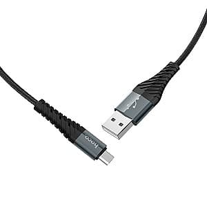 USB сablu HOCO Micro USB X38 Cool 1m Black