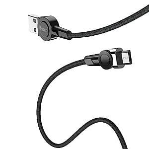 USB-кабель HOCO Micro USB S8 Magnetic charging 1.2m Black