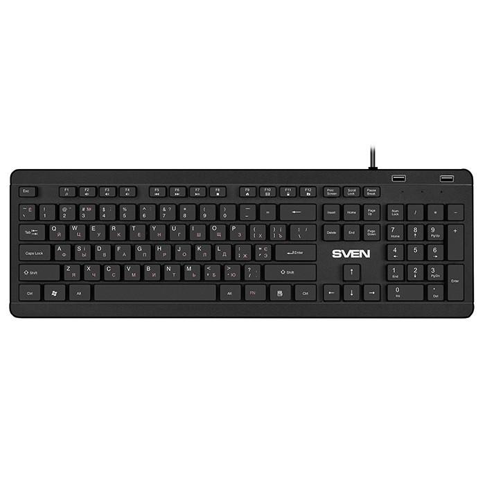 Tastatura SVEN KB-E5700H Low-proﬁle Black