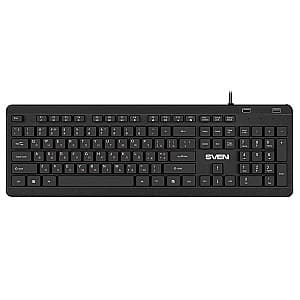 Tastatura SVEN KB-E5700H Low-proﬁle Black