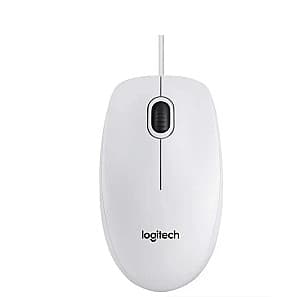 Компьютерная мышь Logitech B100 wh