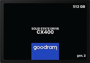 SSD накопитель Goodram CX400 Gen.2 2.5" SSD 512GB (SSDPR-CX400-512-G2)