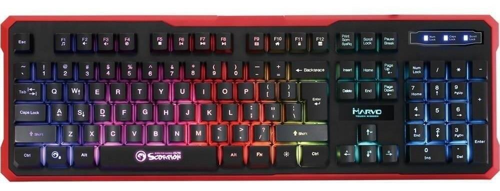 Tastatura gaming MARVO K629G Wired Gaming Black