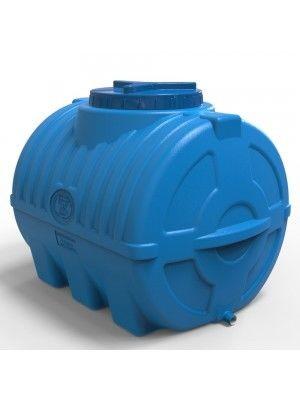 Пластиковая бочка VD 200 L orizontal, oval 87x65x60